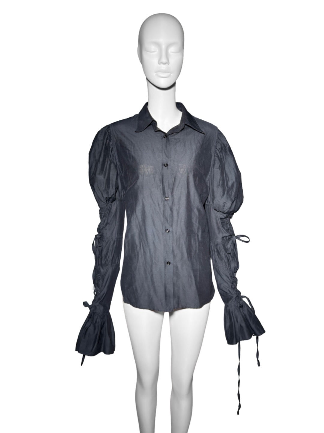 Yves Saint Laurent by Tom Ford FW 2002 Princess Sleeve Top