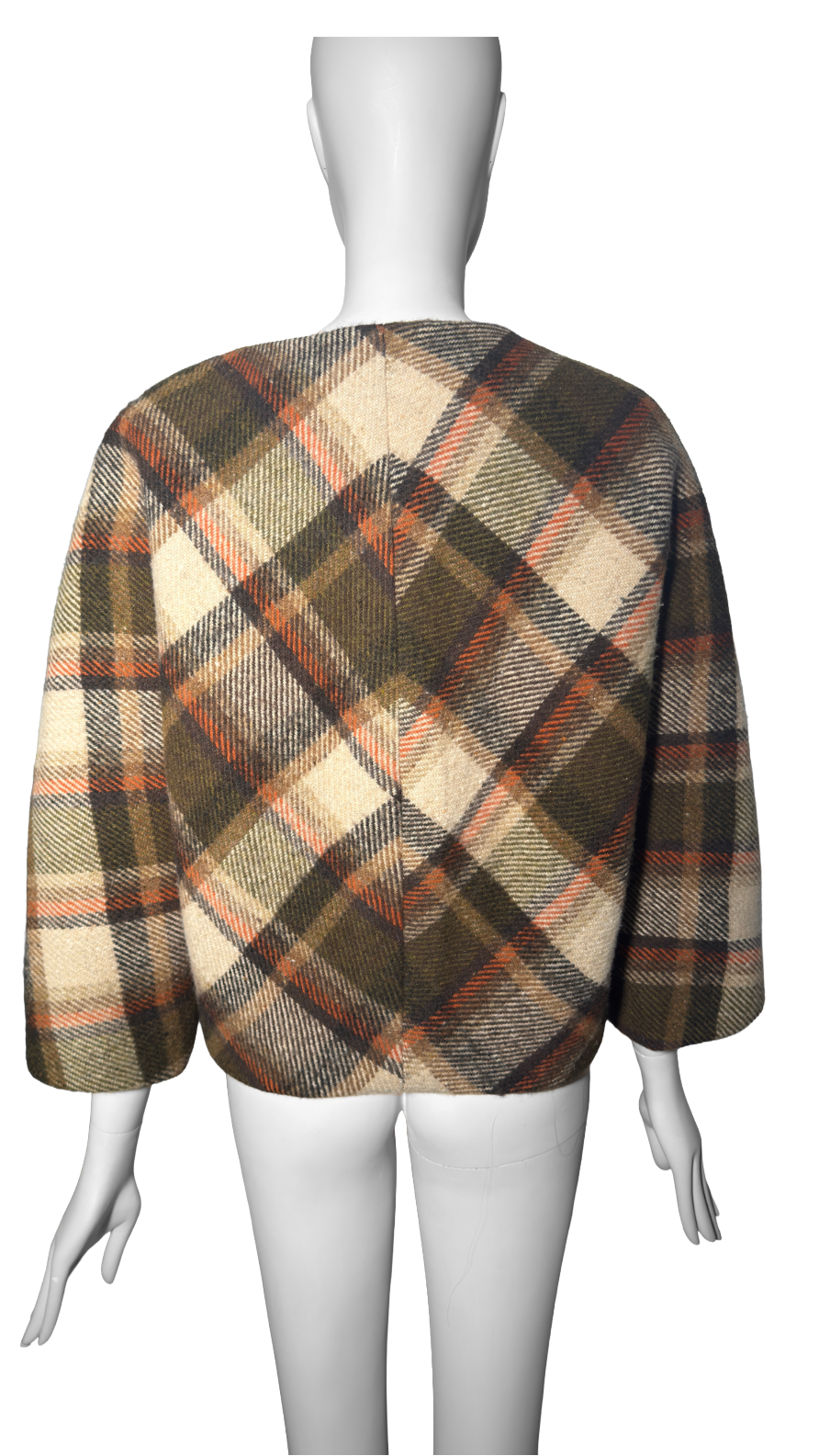 Balenciaga by Nicolas Ghesquière FW 2006 Tartan Riding Jacket