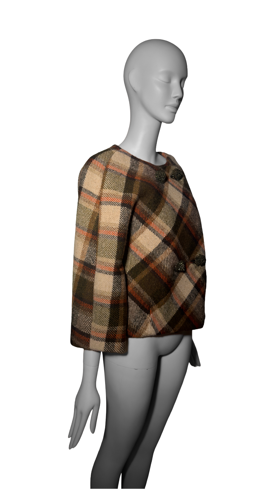 Balenciaga by Nicolas Ghesquière FW 2006 Tartan Riding Jacket