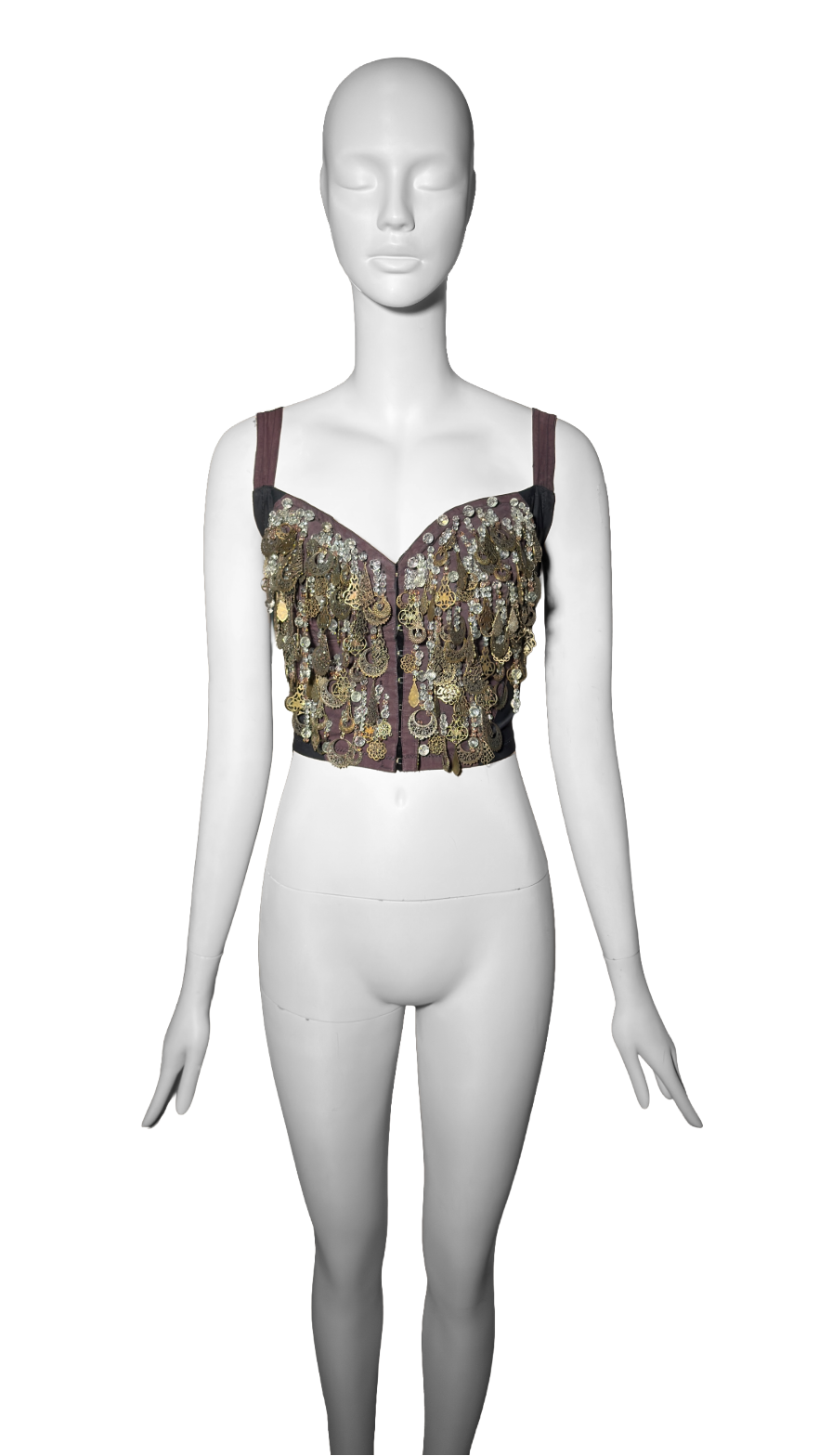 Dolce & Gabbana FW 1990 Embellished Corset