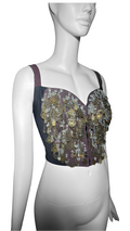 Dolce & Gabbana FW 1990 Embellished Corset