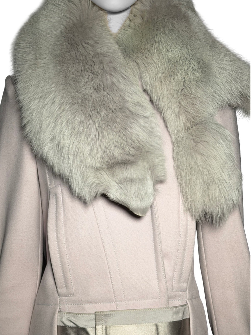 Gucci by Tom Ford FW 2004 Lilac Fox Fur Coat