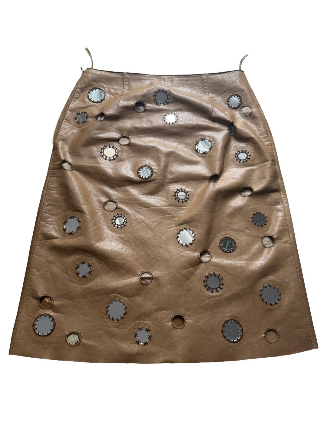 Prada SS 1999 Small Mirror Skirt