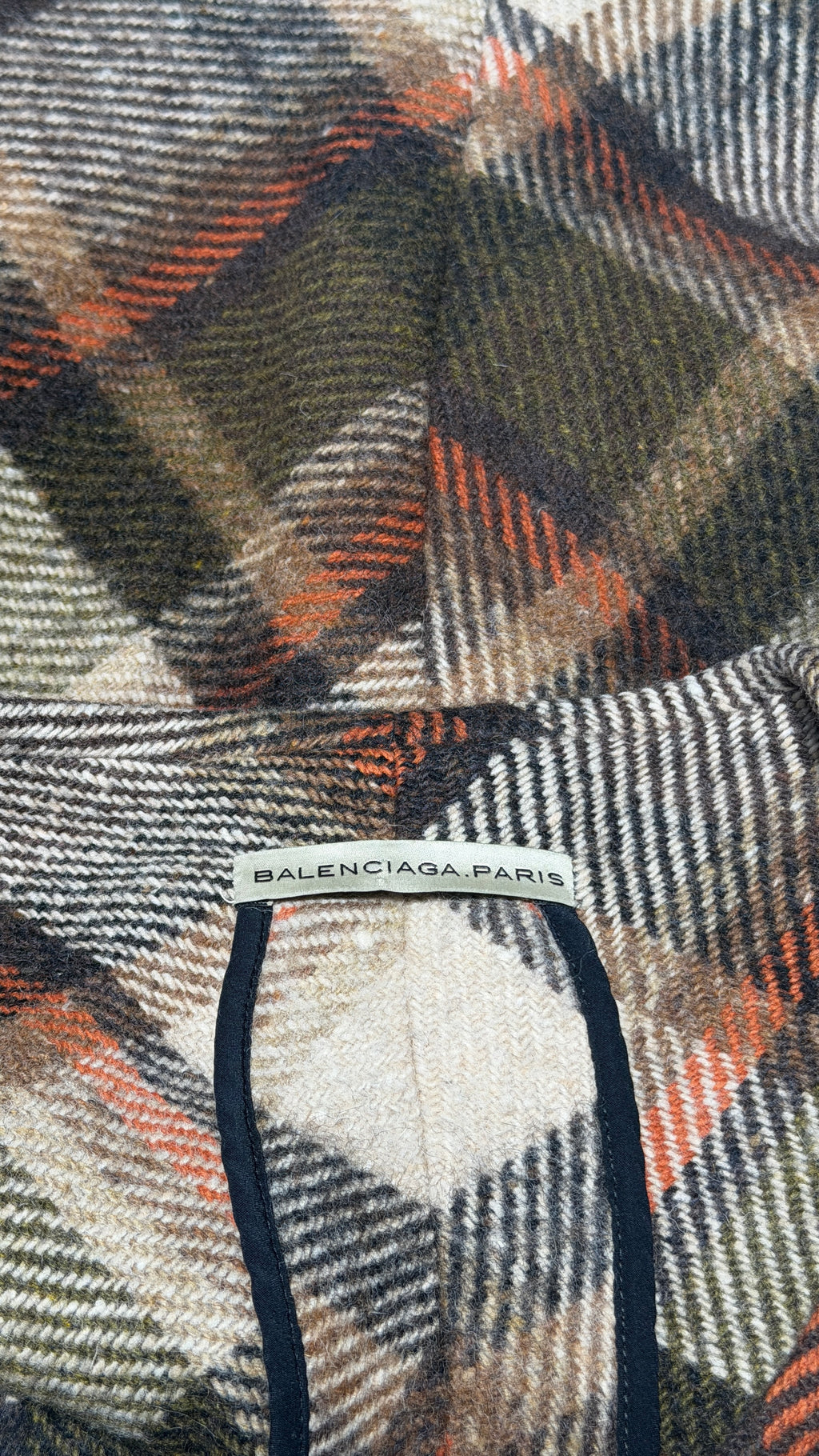 Balenciaga by Nicolas Ghesquière FW 2006 Tartan Riding Jacket