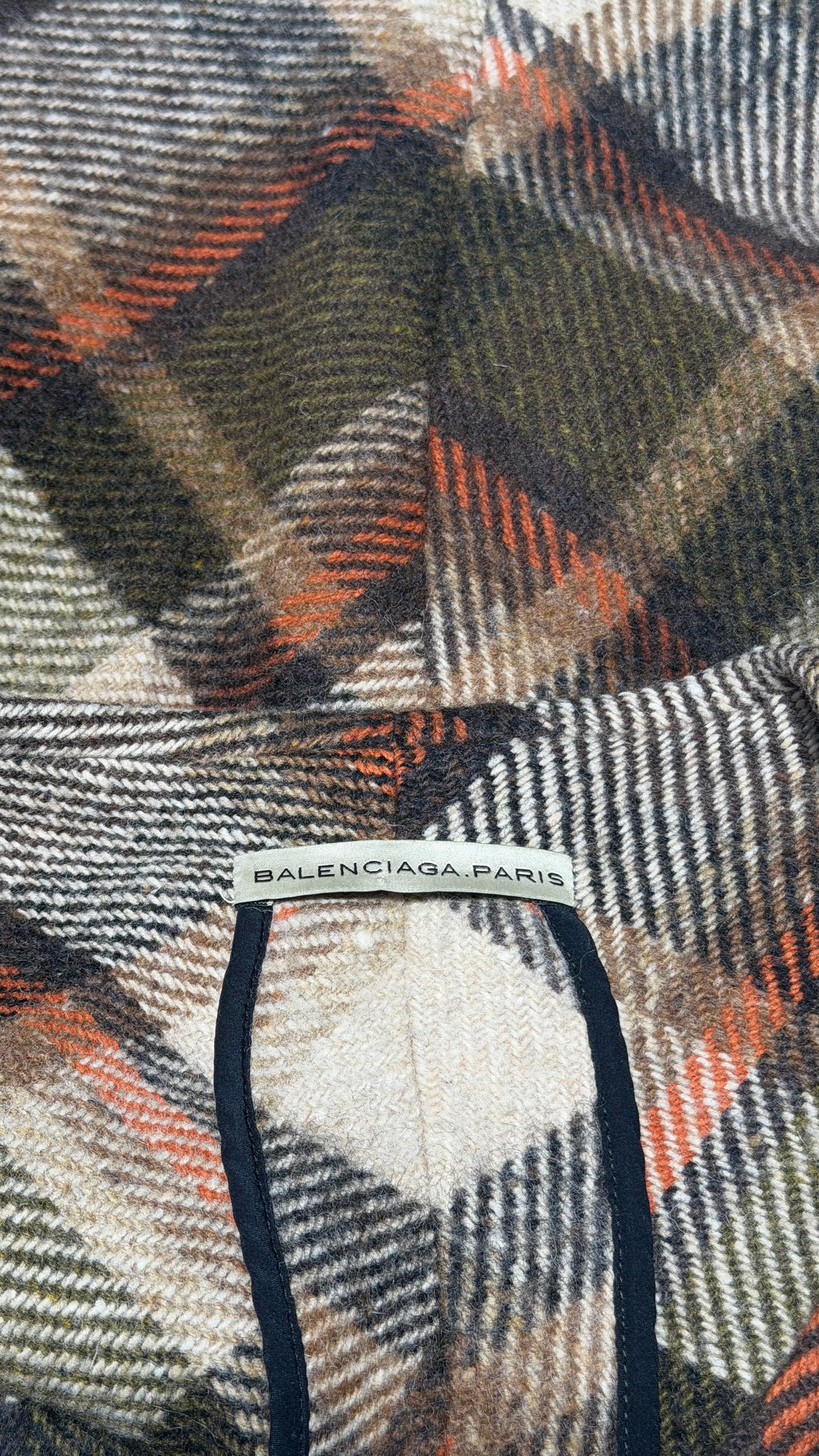 Balenciaga by Nicolas Ghesquière FW 2006 Tartan Riding Jacket
