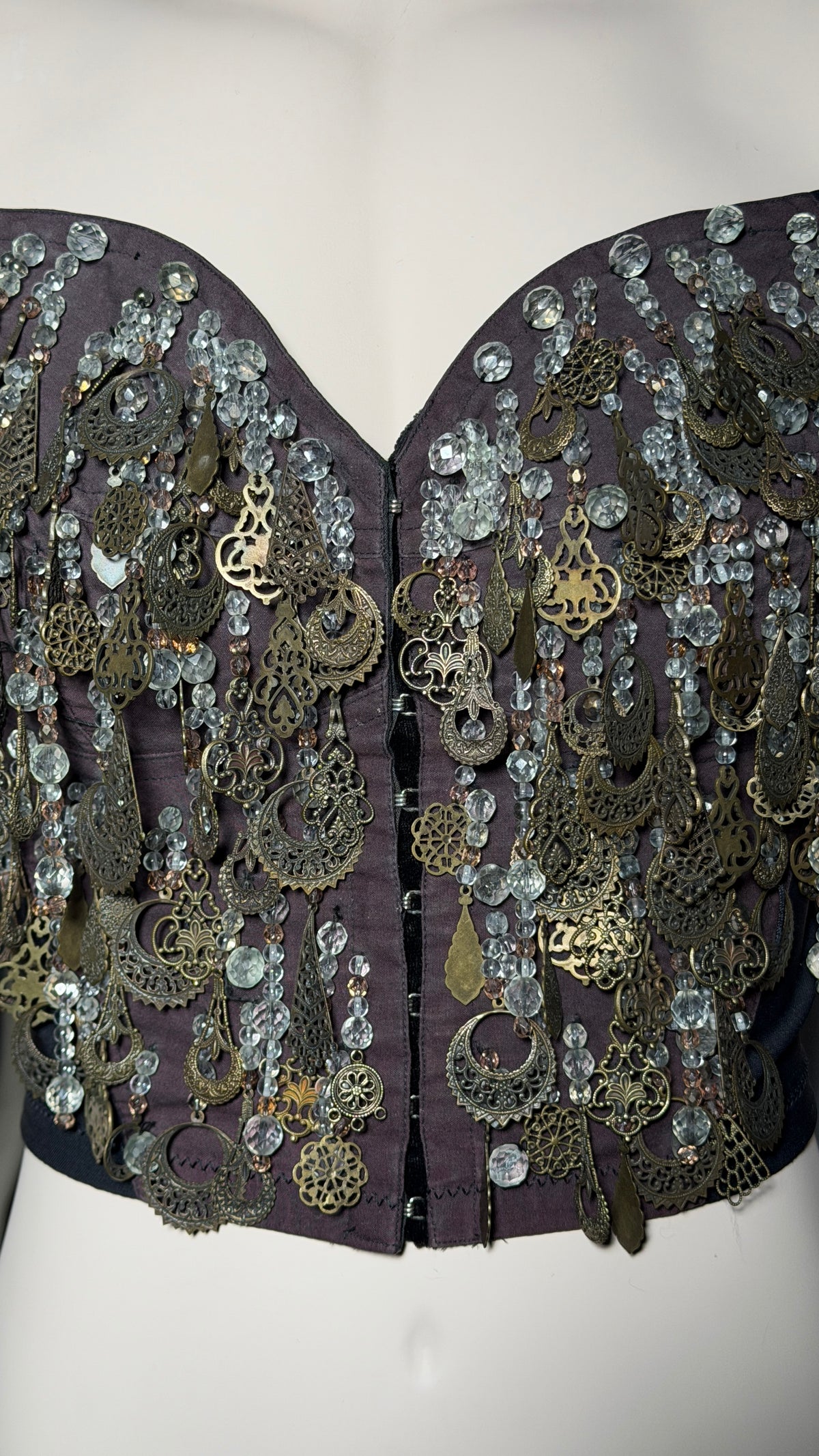 Dolce & Gabbana FW 1990 Embellished Corset