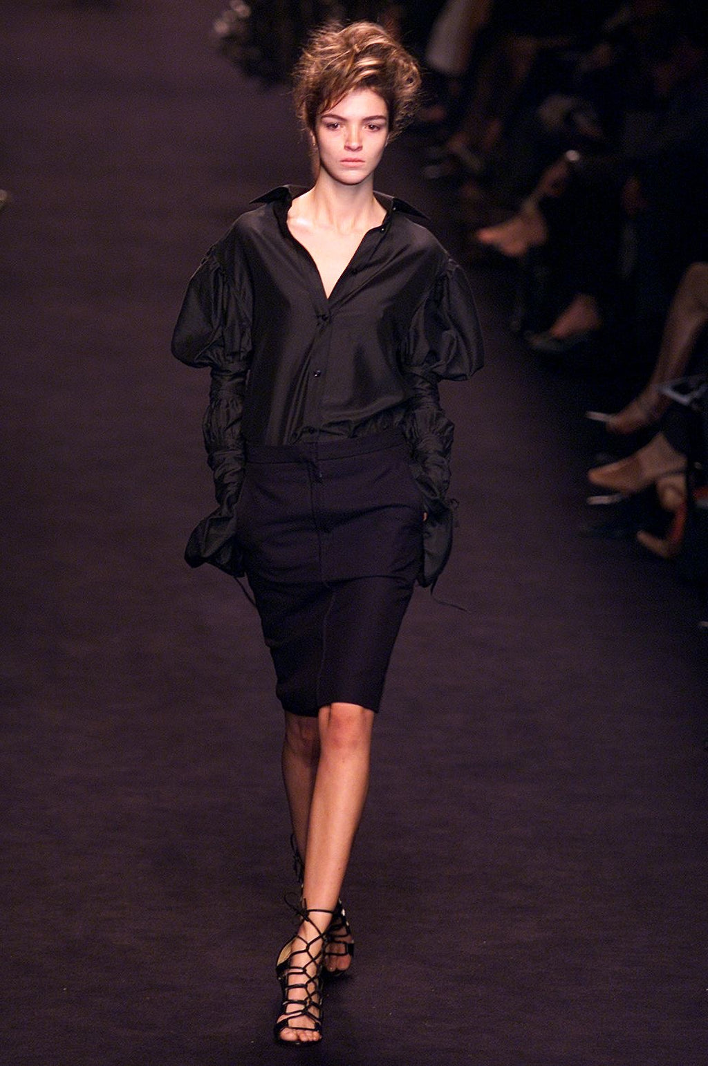 Yves Saint Laurent by Tom Ford FW 2002 Princess Sleeve Top