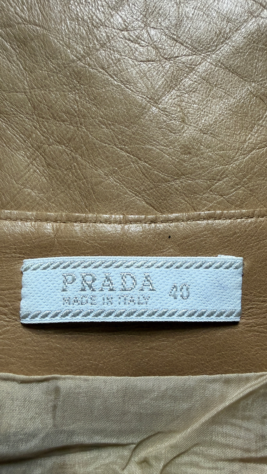 Prada SS 1999 Small Mirror Skirt