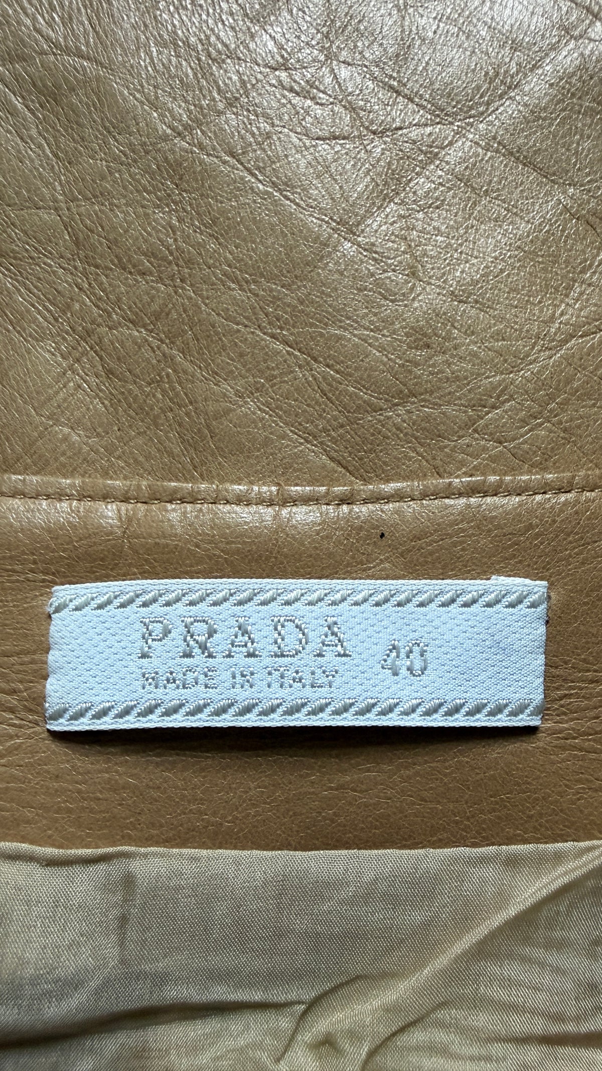 Prada SS 1999 Small Mirror Skirt