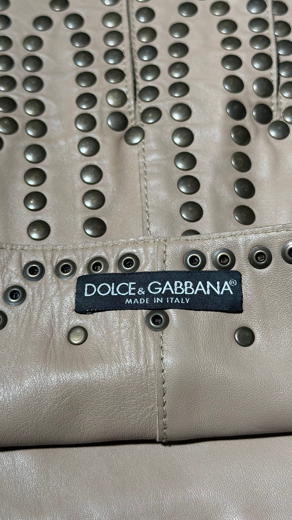 Dolce & Gabbana SS 2003 'Sex and Love' Gladiator Skirt