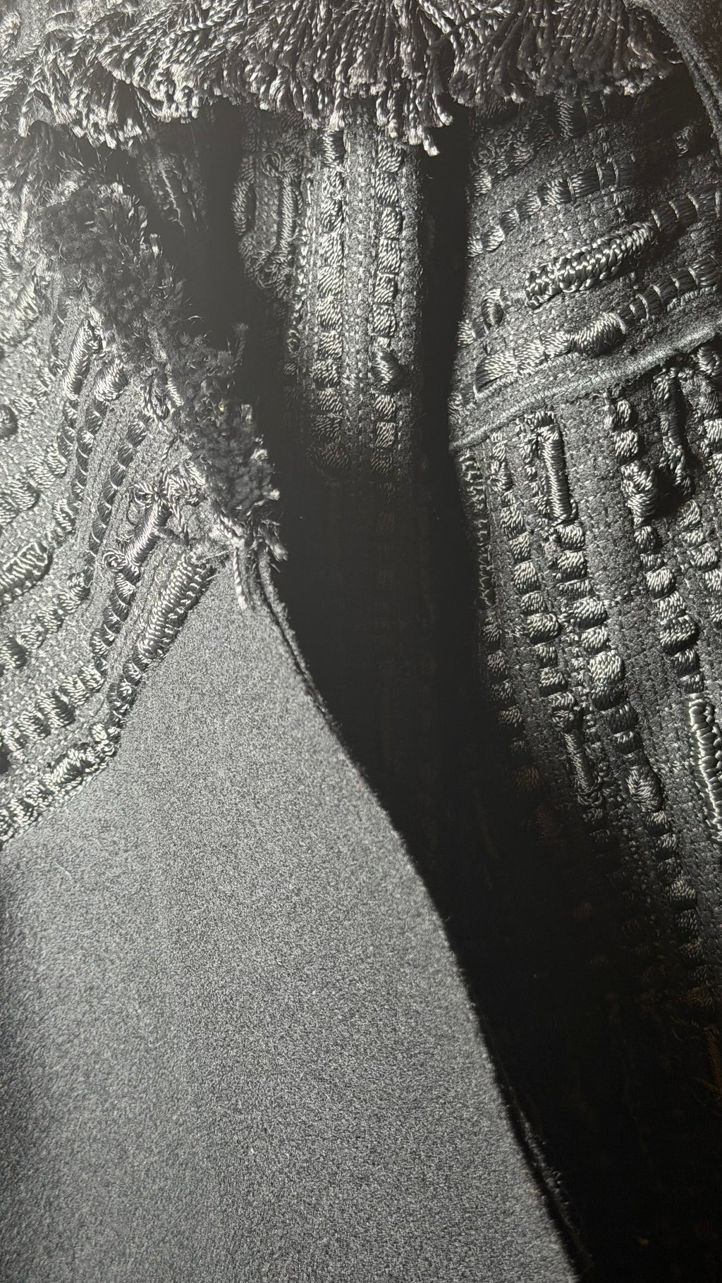 Gucci by Tom Ford FW 2002 Fringed Boucle Coat