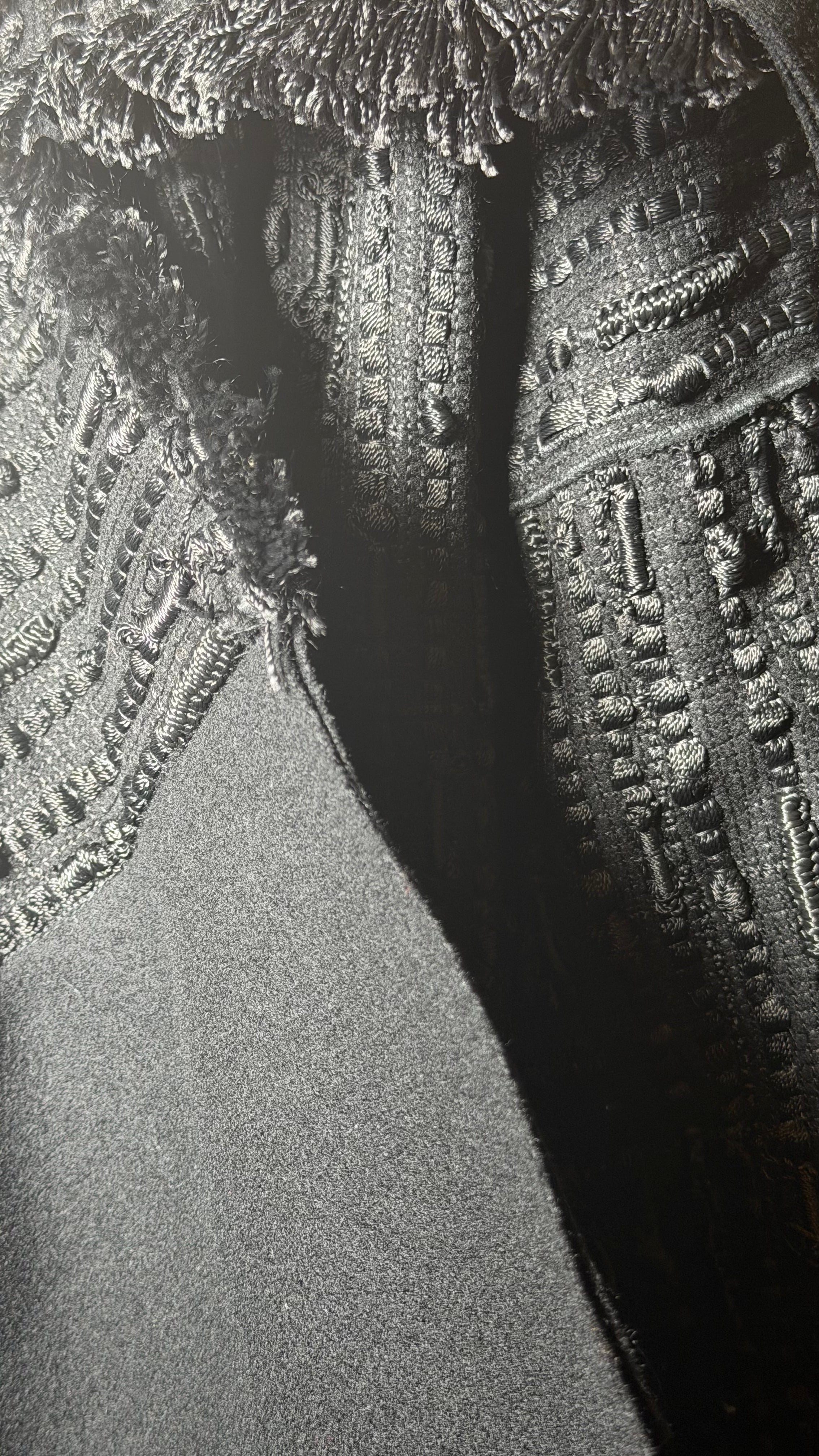 Gucci by Tom Ford FW 2002 Fringed Boucle Coat