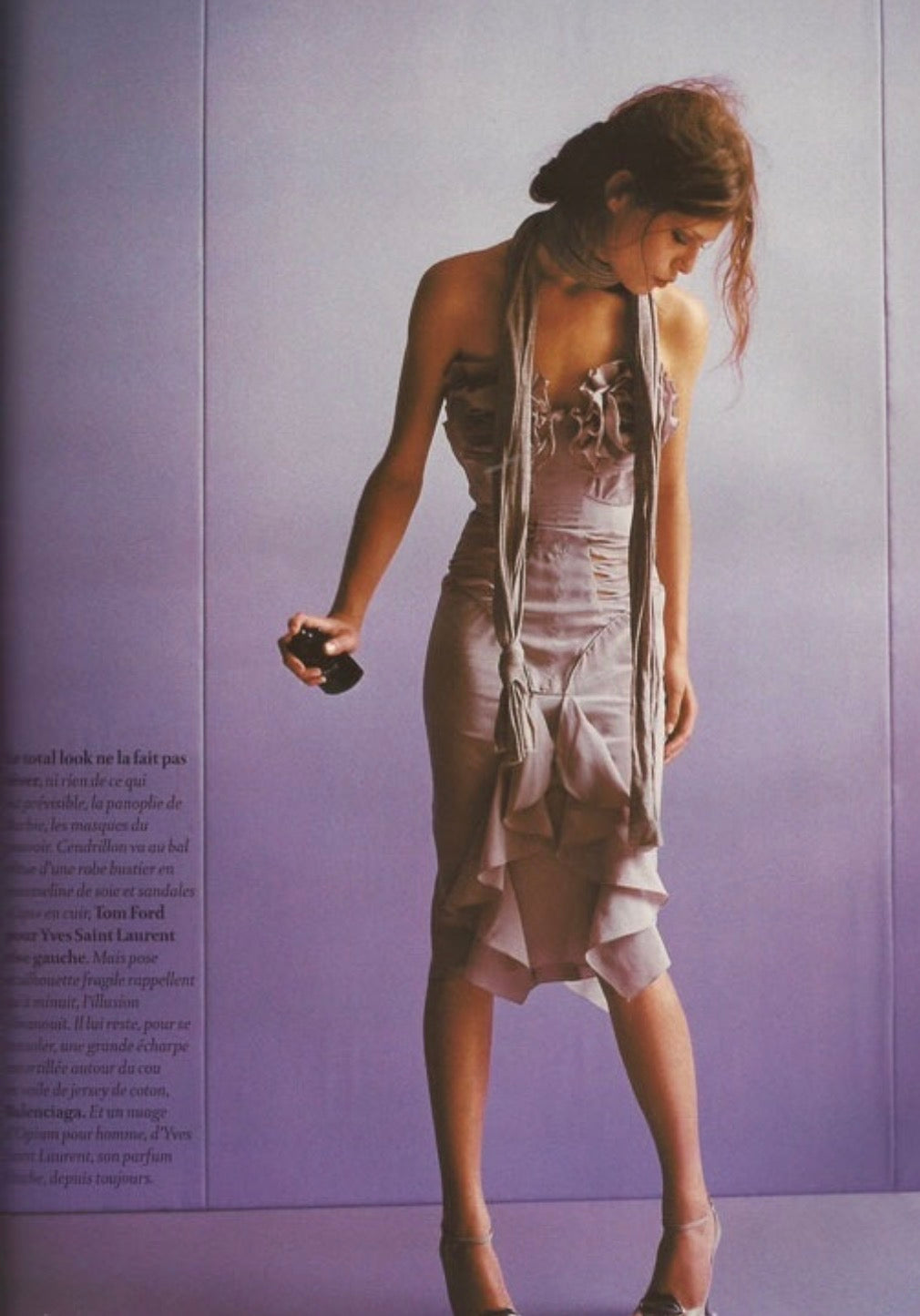 Yves Saint Laurent Tom Ford SS 2003 Lilac Set