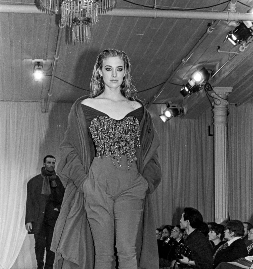 Dolce & Gabbana FW 1990 Embellished Corset