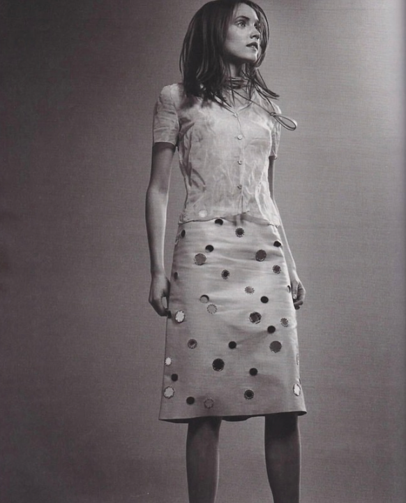 Prada SS 1999 Mirror Skirt