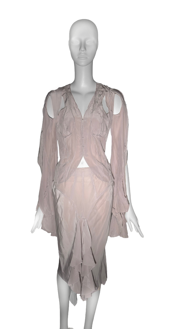 Yves Saint Laurent Tom Ford SS 2003 Lilac Set