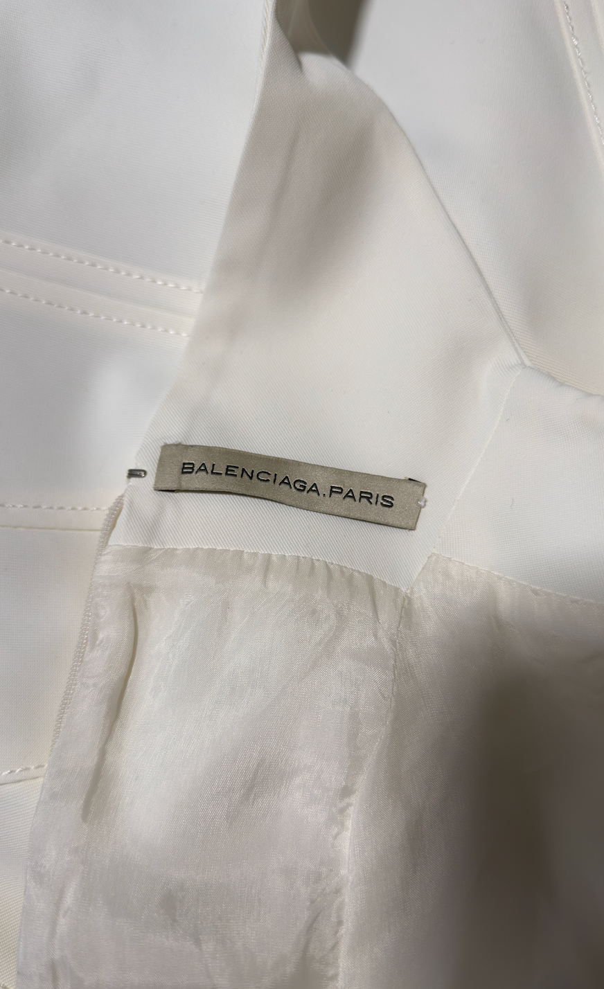 Balenciaga by Nicolas Ghesquière SS 2004 Cubist Color Block Mini Dress