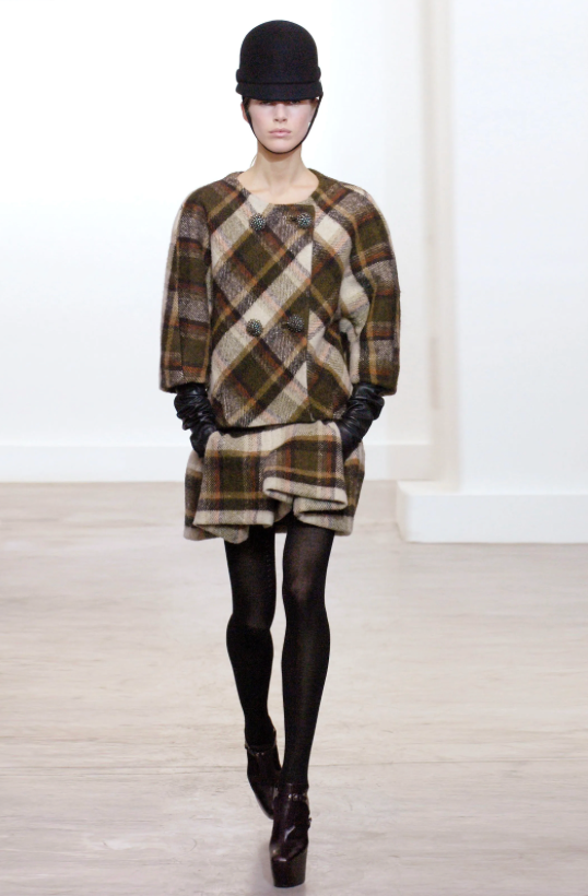 Balenciaga by Nicolas Ghesquière FW 2006 Tartan Riding Jacket