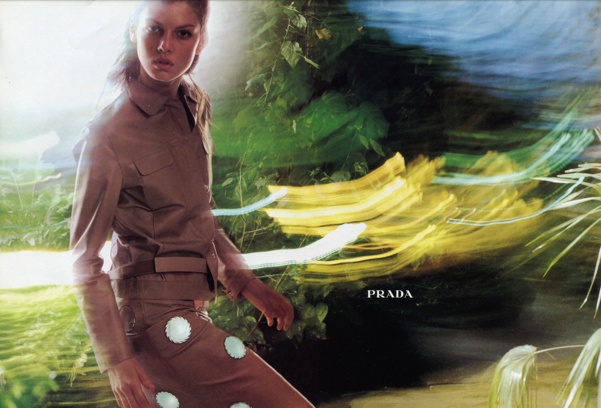 Prada SS 1999 Mirror Skirt