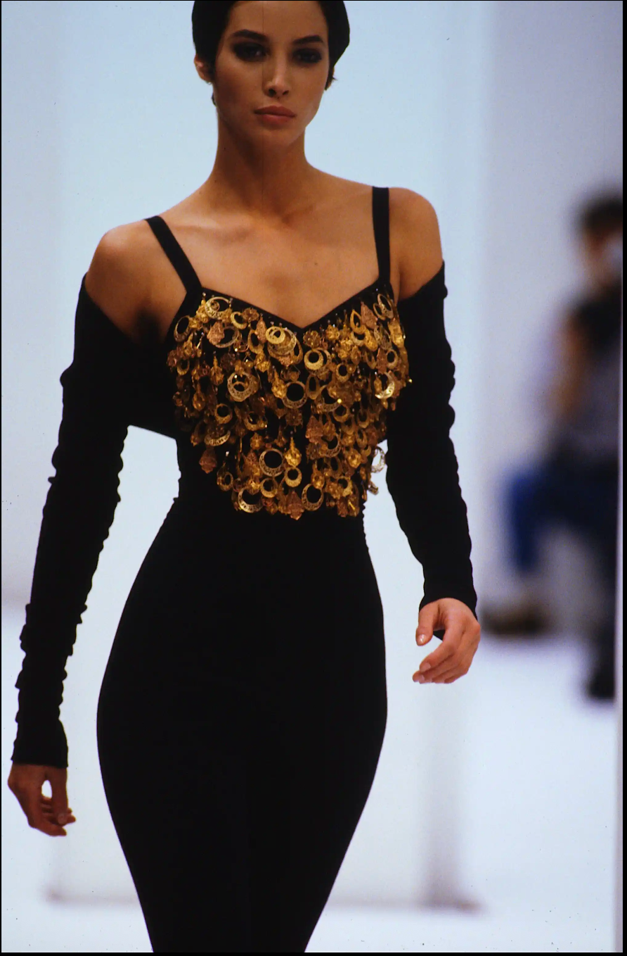 Dolce & Gabbana FW 1990 Embellished Corset