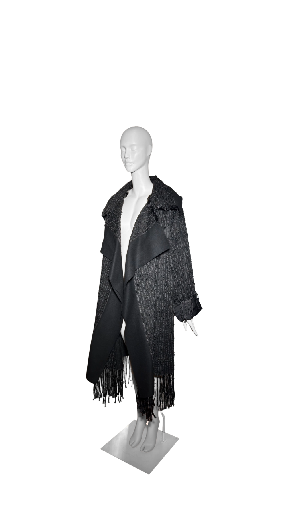 Gucci by Tom Ford FW 2002 Fringed Boucle Coat