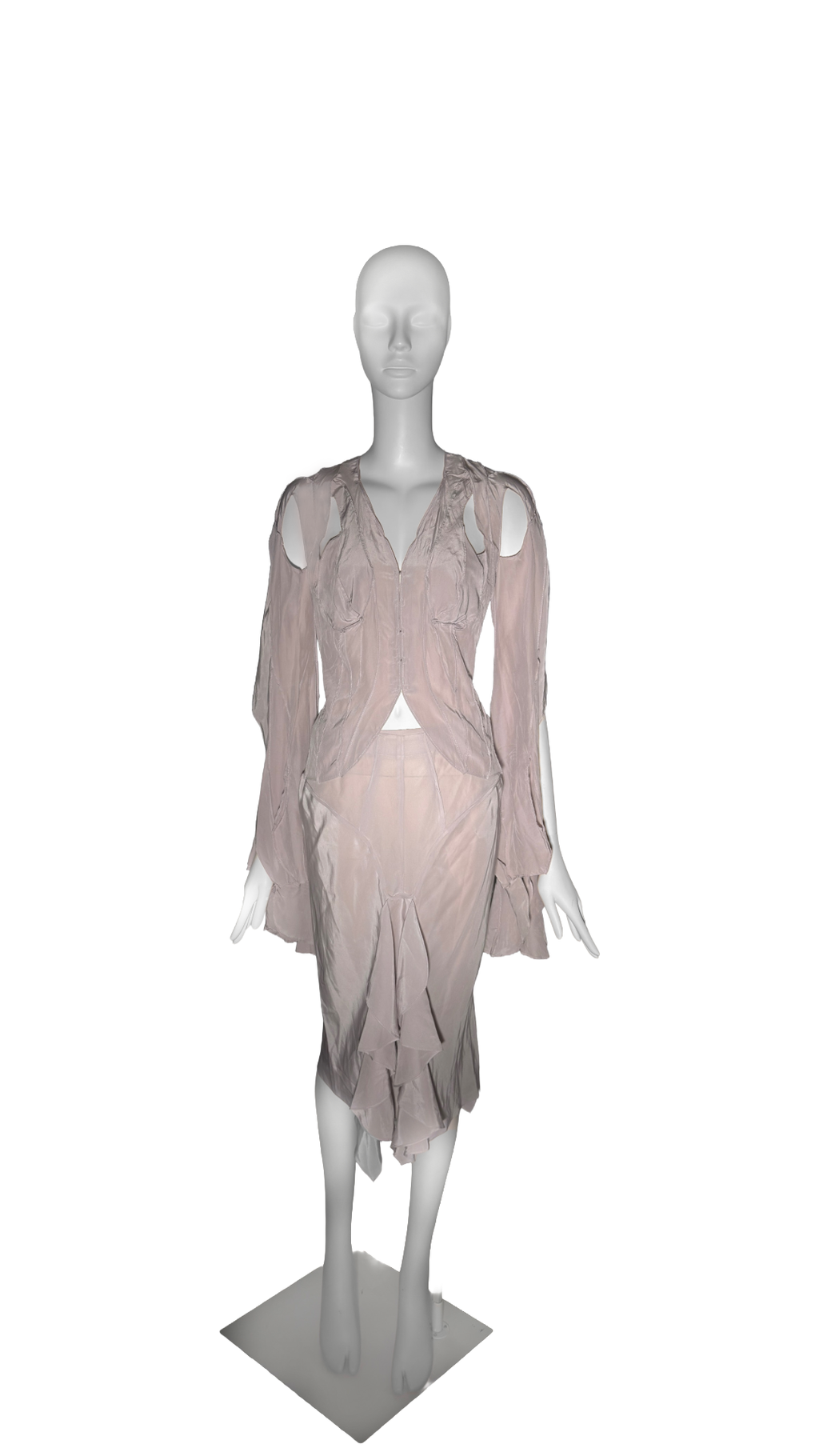 Yves Saint Laurent Tom Ford SS 2003 Lilac Set