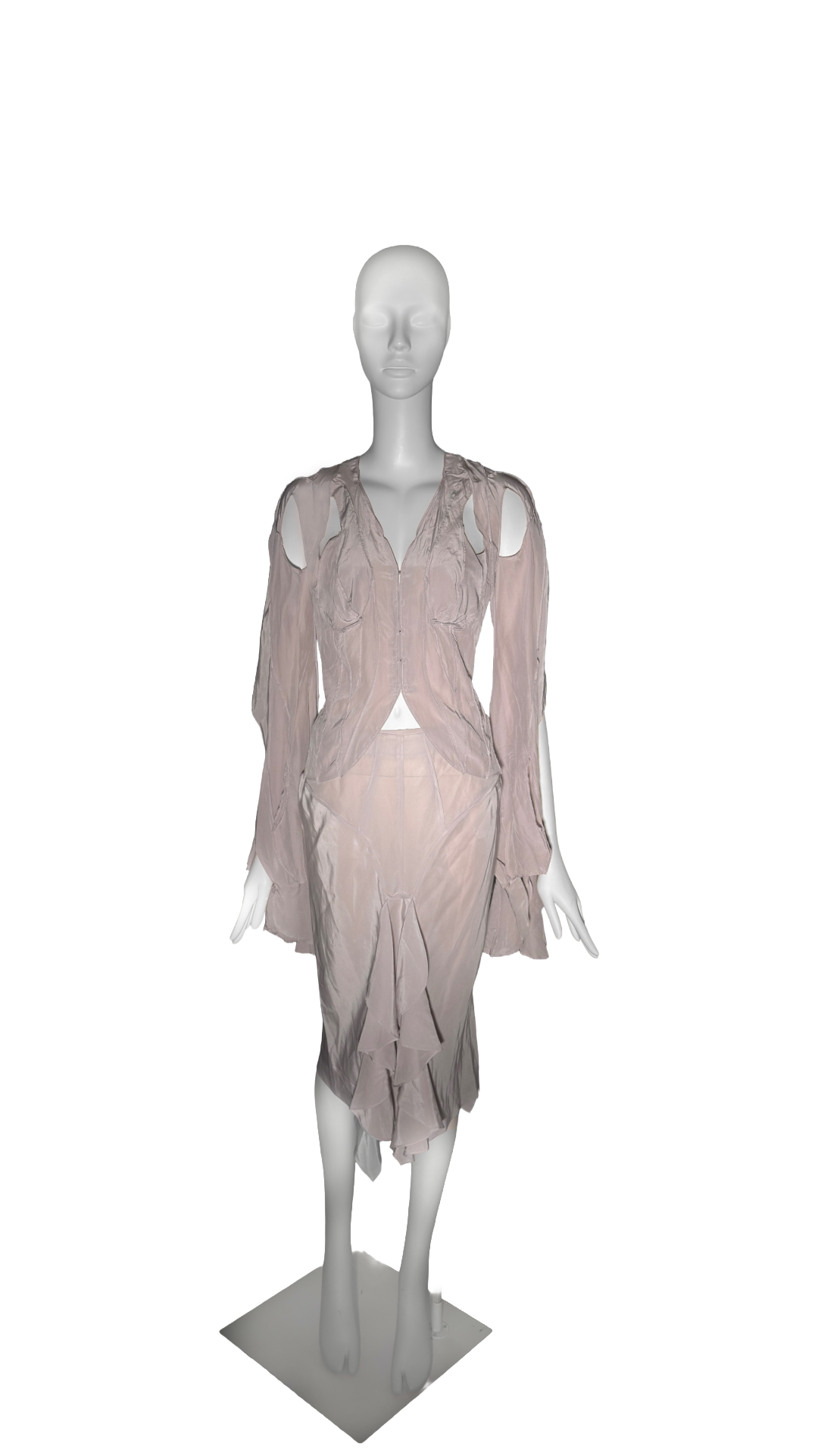Yves Saint Laurent Tom Ford SS 2003 Lilac Set