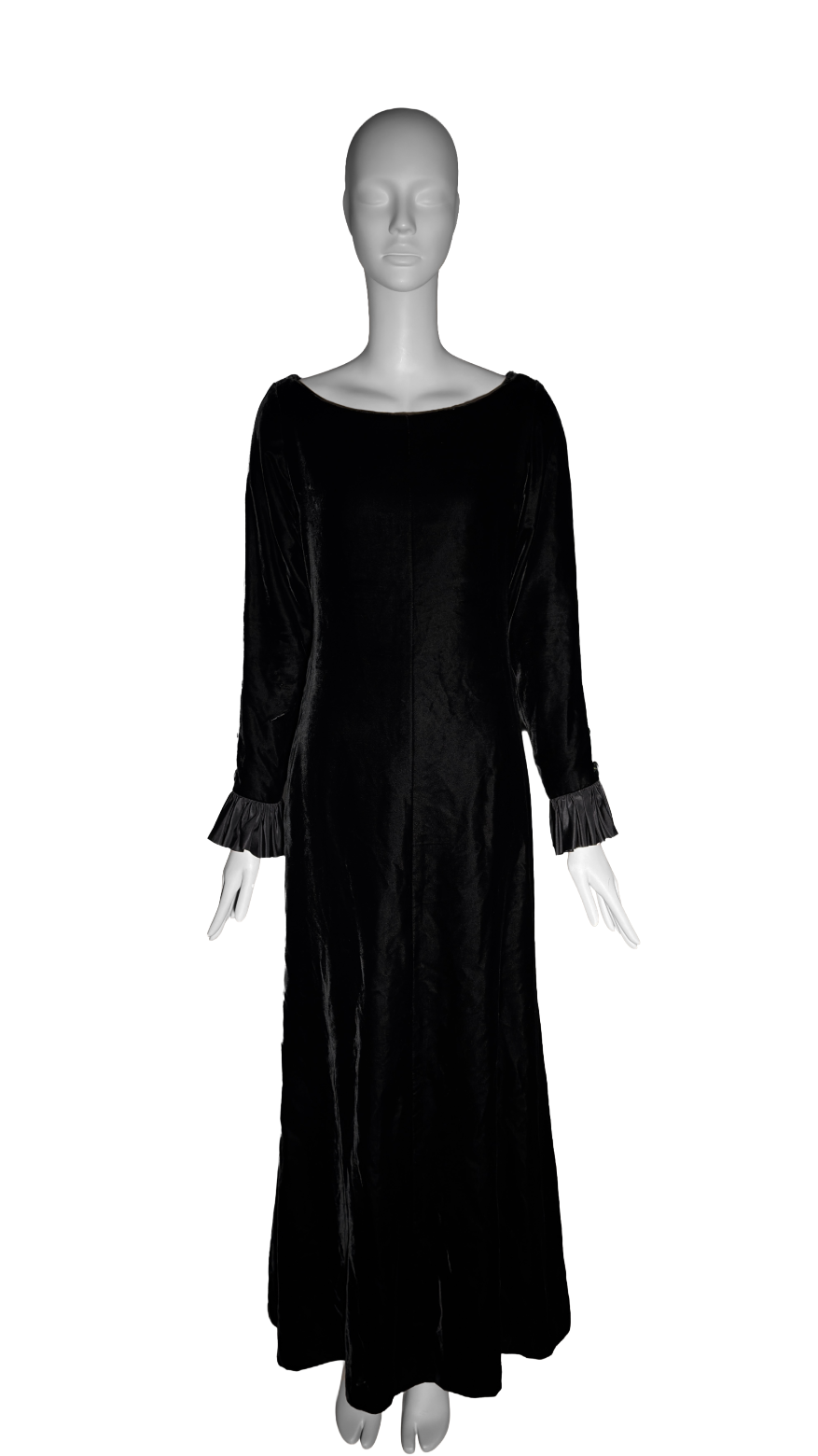 Yves Saint Laurent 1990s Vampire Dress