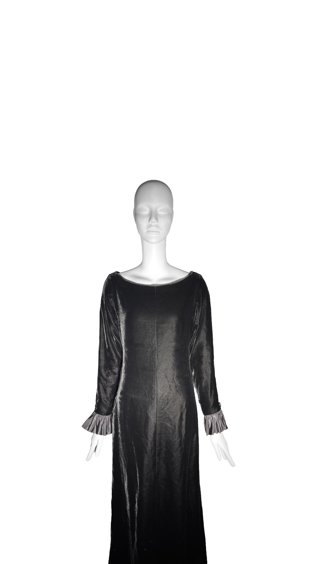 Yves Saint Laurent 1990s Vampire Dress