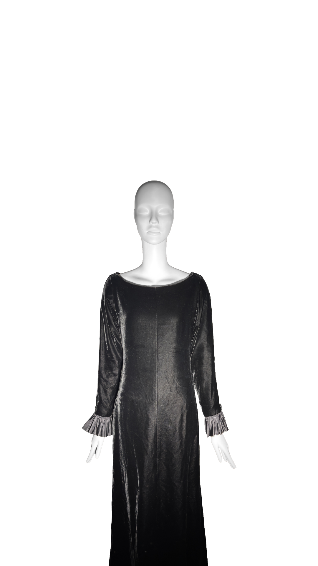 Yves Saint Laurent 1990s Vampire Dress