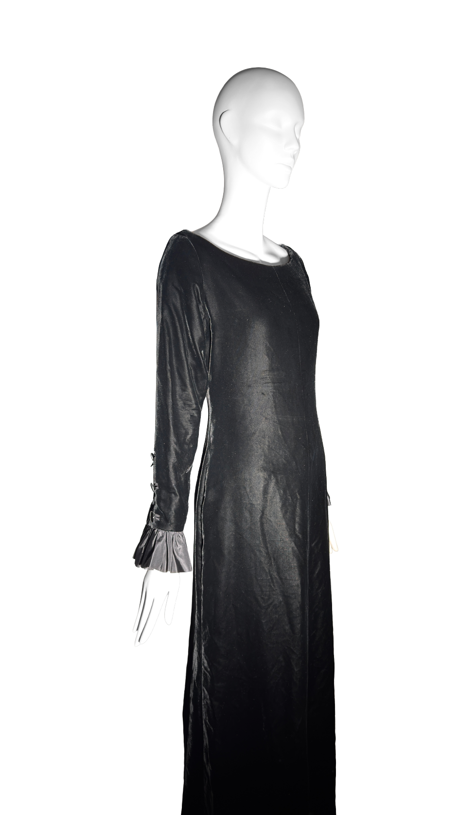 Yves Saint Laurent 1990s Vampire Dress