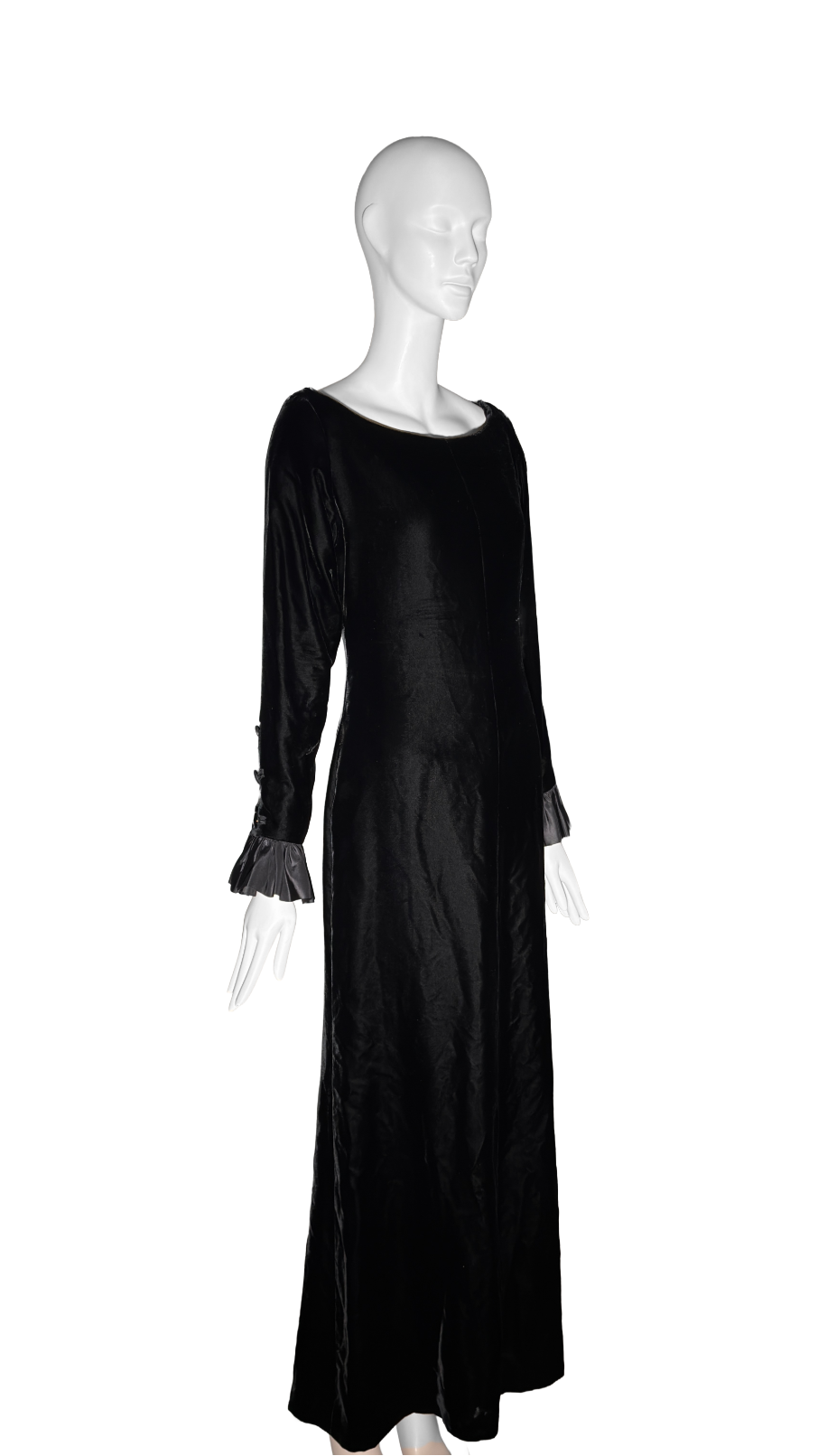 Yves Saint Laurent 1990s Vampire Dress