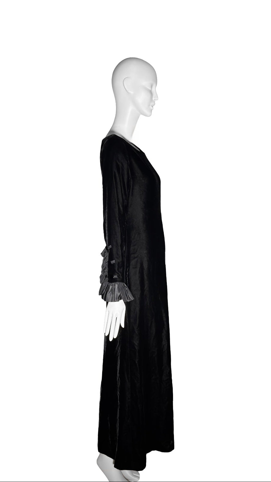Yves Saint Laurent 1990s Vampire Dress